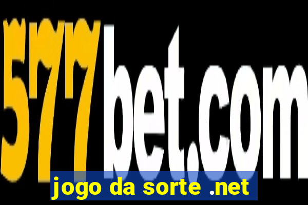 jogo da sorte .net